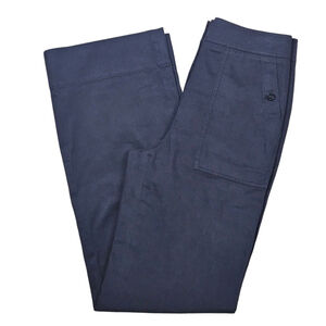 Nordstrom Signature Women's Navy Wide Leg Pants Size 4